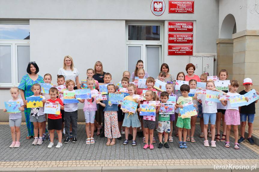 Wakacyjne warsztaty malarskie w Korczynie