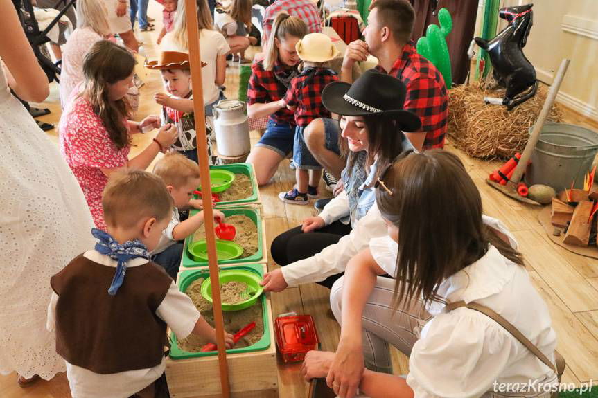 Jak na Dzikim Zachodzie. Kowbojskie zakończenie roku żłobkowego w gminie Miejsce Piastowe