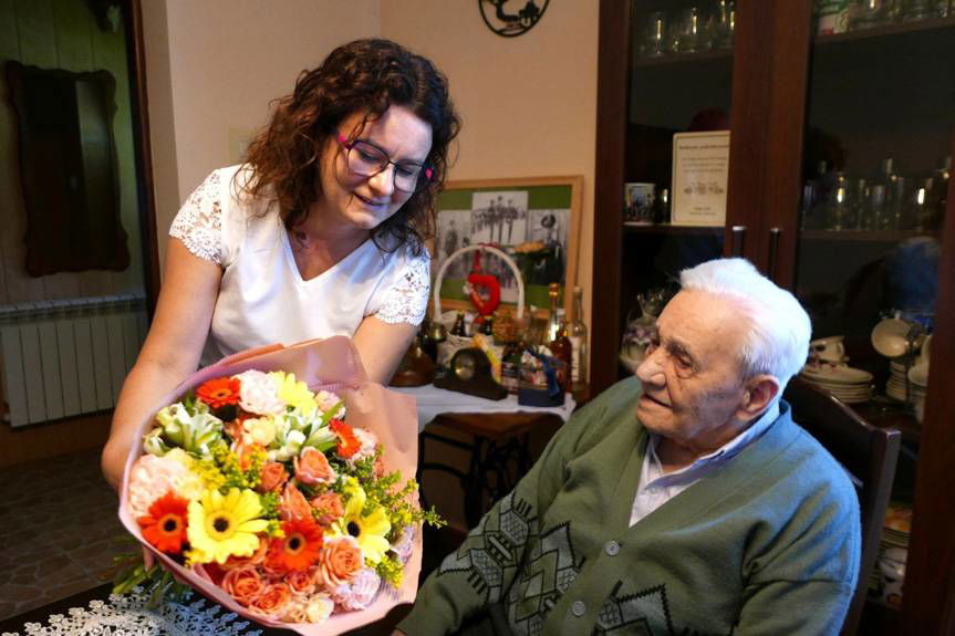 Optymizm i wytrwałość - 103 lata Pana Sylwestra Bełcha