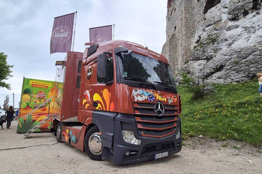 Czekoladowa ciężarówka już w niedzielę w Krośnie