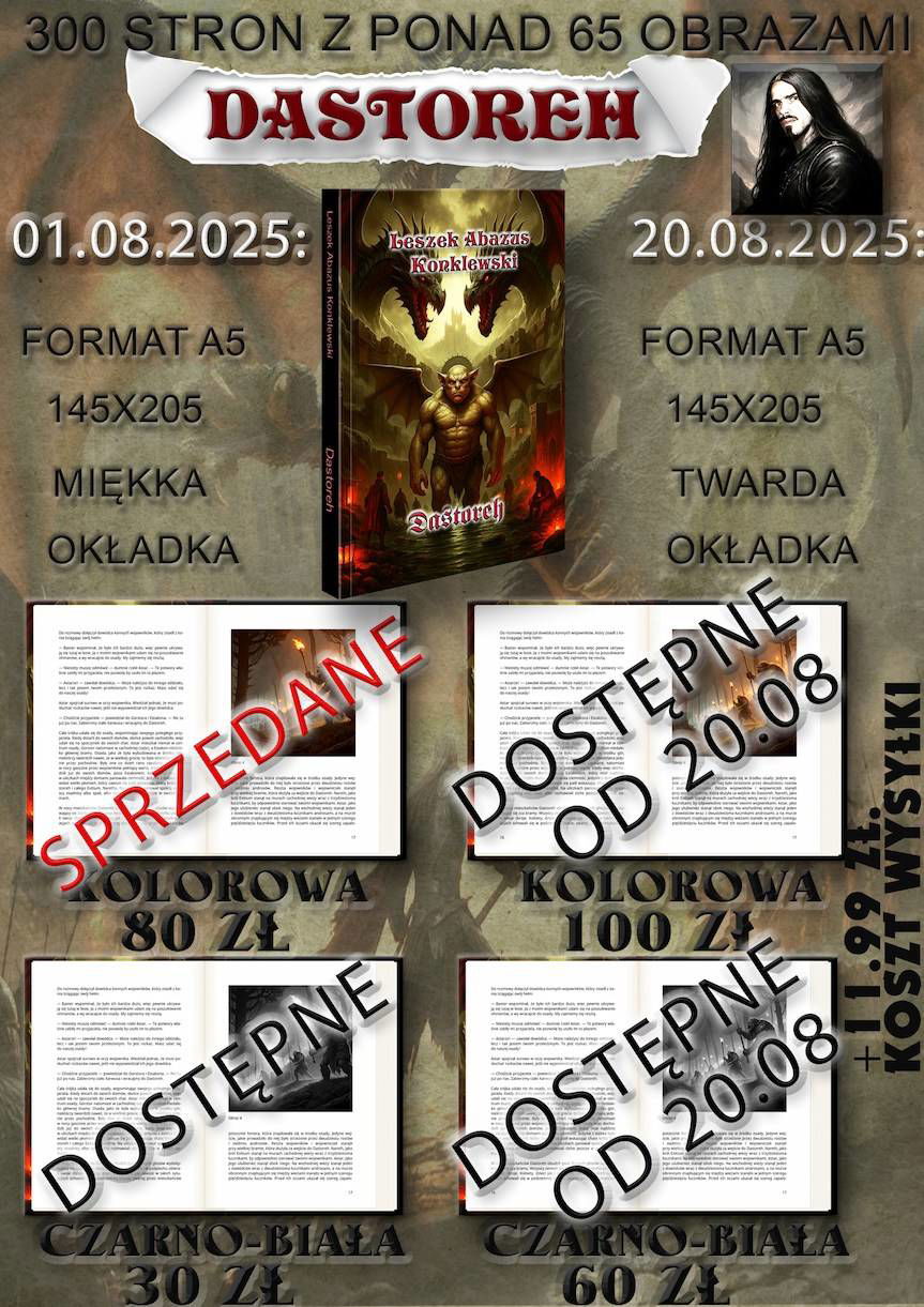 "Dastoreh" - powieść fantasy za którą stoi krośnianin