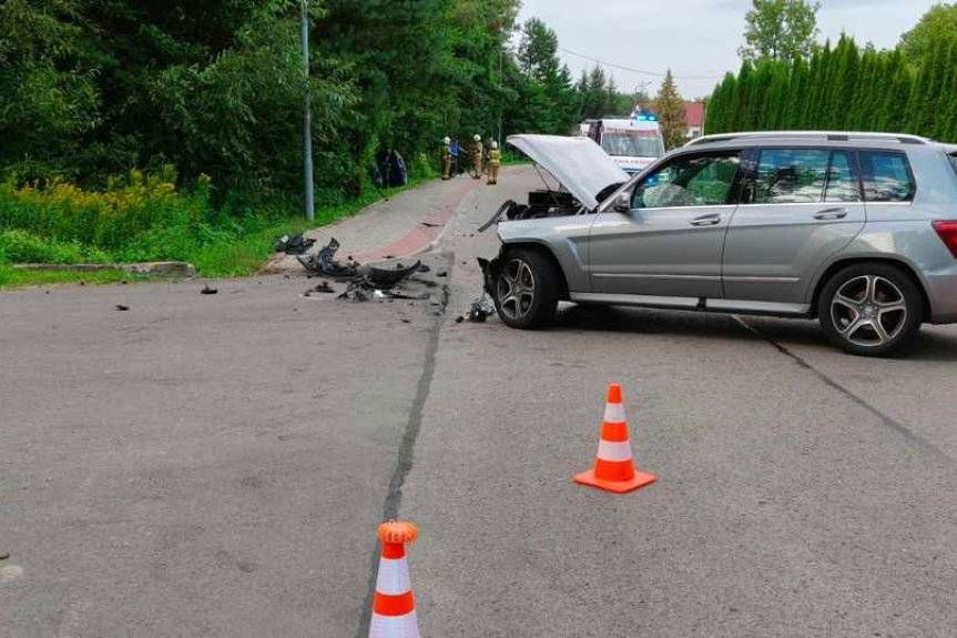 18-letni sprawca kolizji stracił prawo jazdy