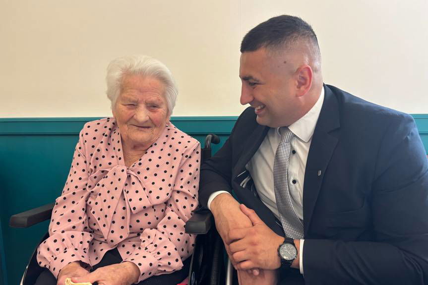 Najstarsza mieszkanka Gminy Wojaszówka i powiatu krośnieńskiego świętowała 104. urodziny