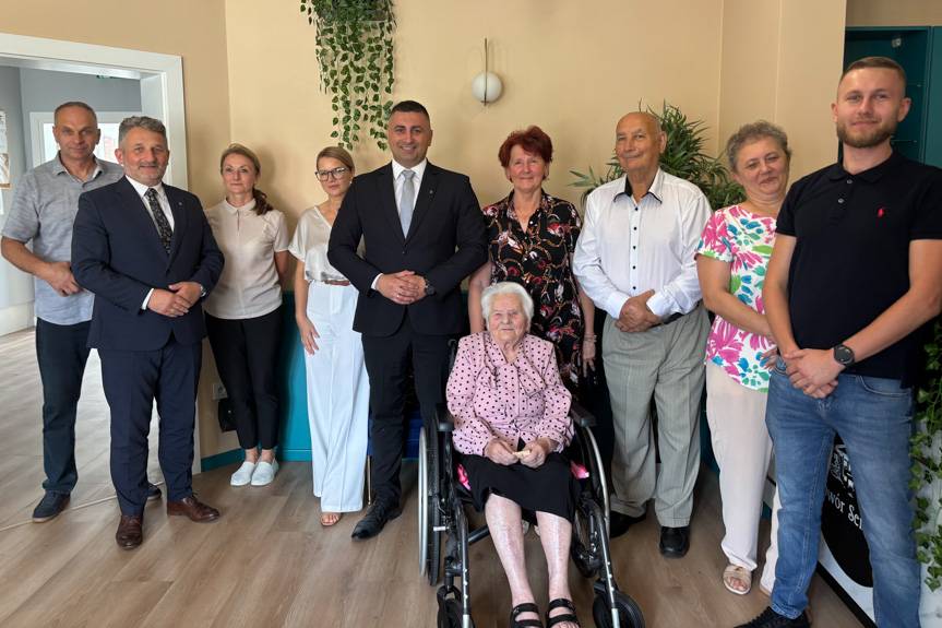 Najstarsza mieszkanka Gminy Wojaszówka i powiatu krośnieńskiego świętowała 104. urodziny