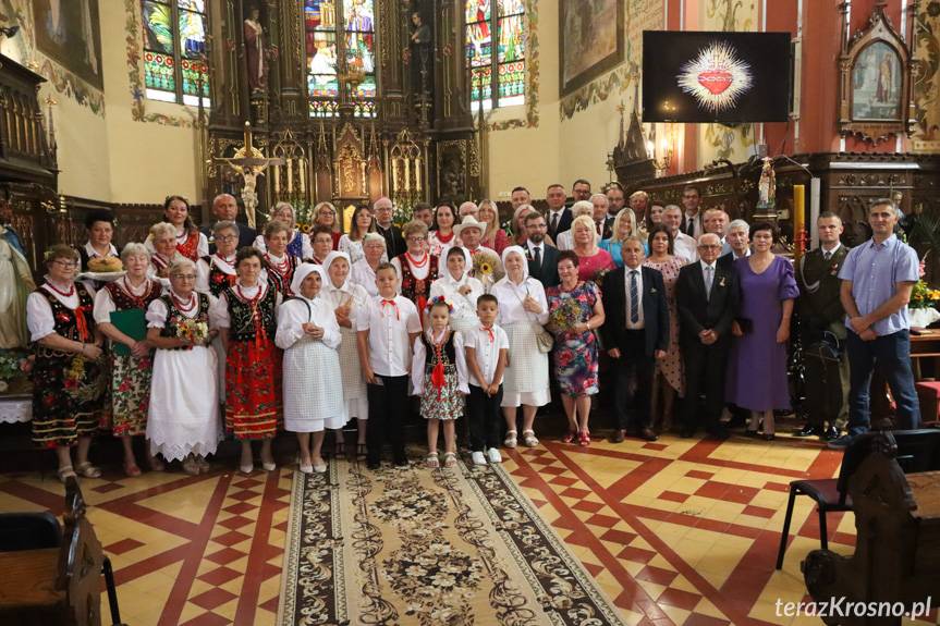 Dożynki Gminy Krościenko Wyżne: dziękczynienie za plony, 30 lat gminy Krościenko Wyżne i 675 lat Krościenka Wyżnego [ZDJĘCIA]