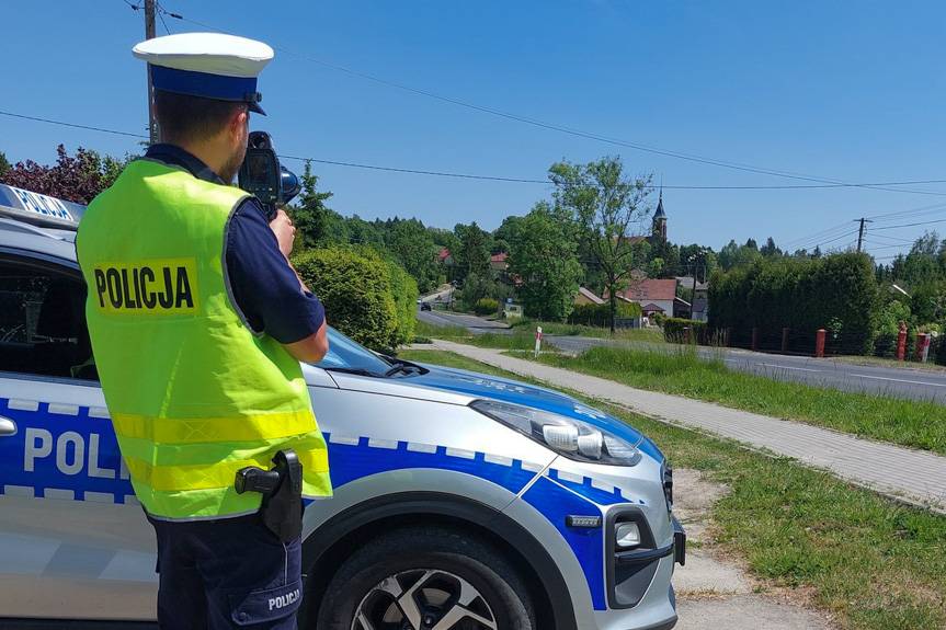 Stracił prawo jazdy bo przekroczył prędkość