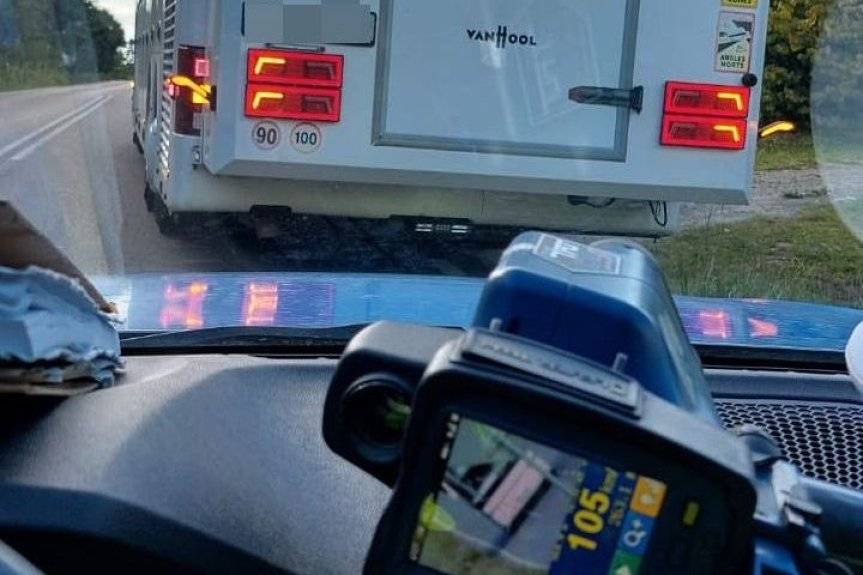 Szaleńcza jazda autobusu pasażerskiego. Na pokładzie było 60 osób