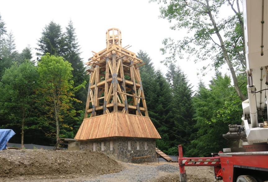 Wyjątkowy dom dla latających ssaków na ukończeniu