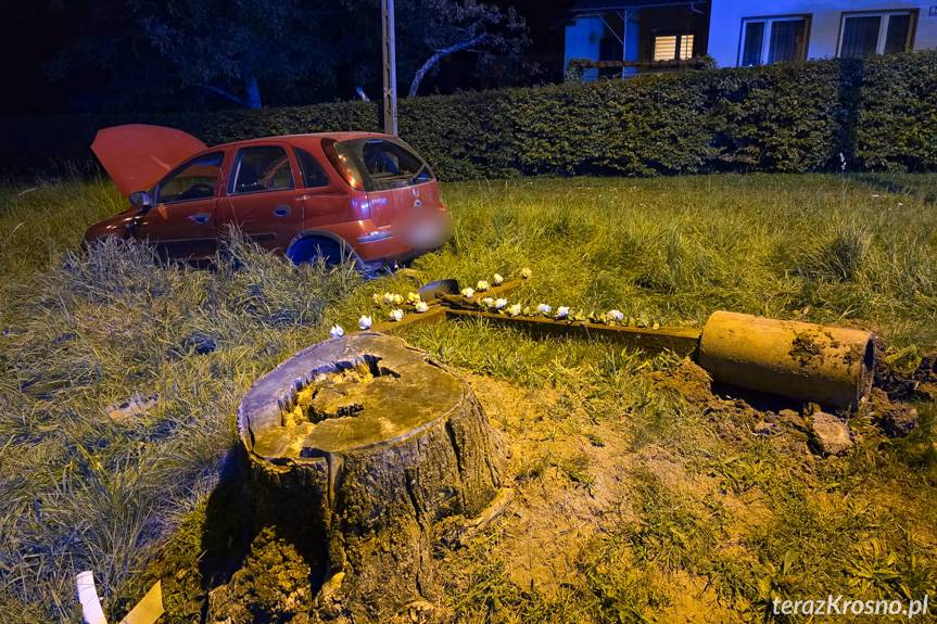 Zderzenie dwóch samochodów pomiędzy Jedliczem a Jaszczwią