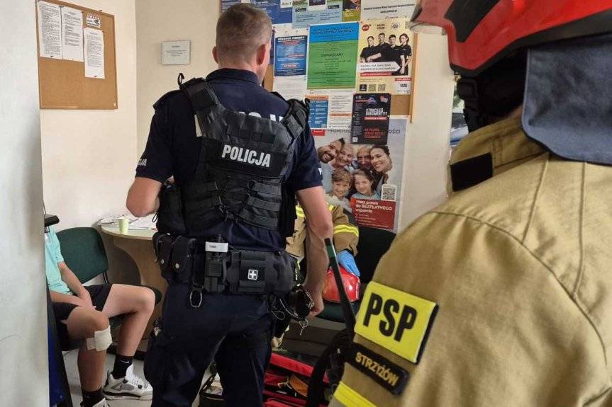 Czuwają, pomagają, chronią - szybka reakcja dyżurnego strzyżowskiej jednostki