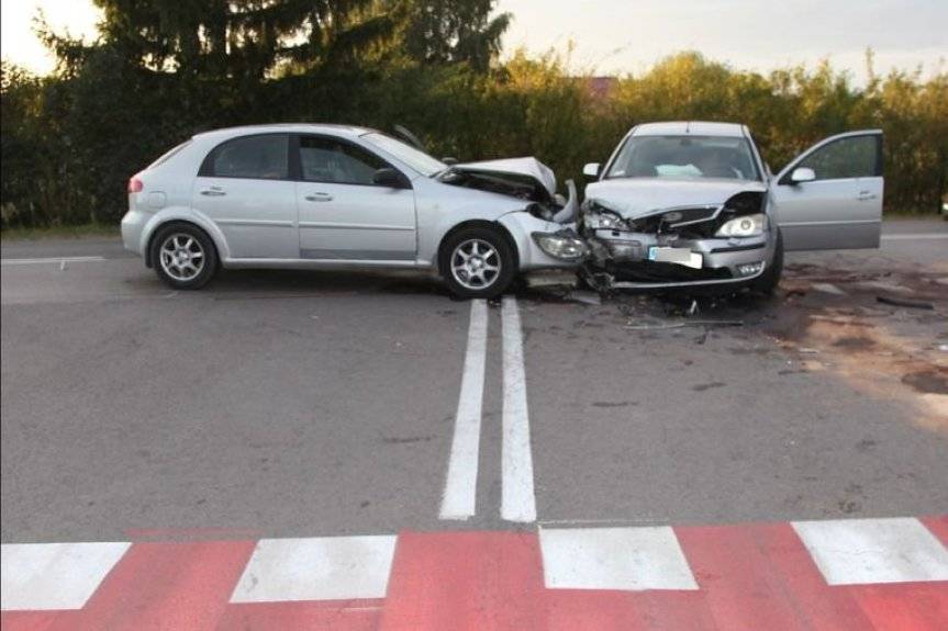 Zderzenie dwóch pojazdów w Gorzycach