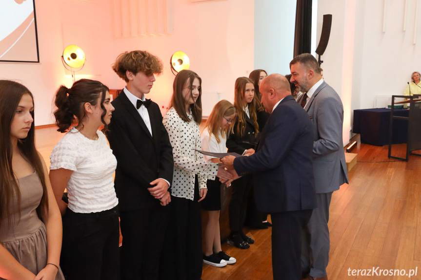 Młode Orły z gminy Rymanów uhonorowane przez burmistrza [ZDJĘCIA]