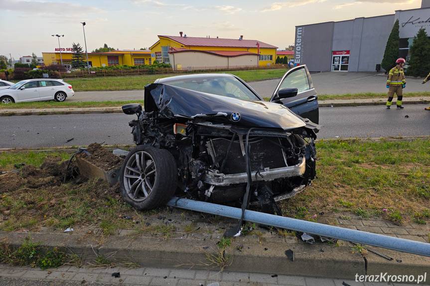 Poważny wypadek w Krośnie