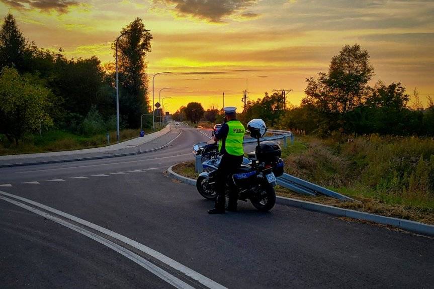 Kampania "Mistrzu zwolnij" - działania ropczyckich policjantów