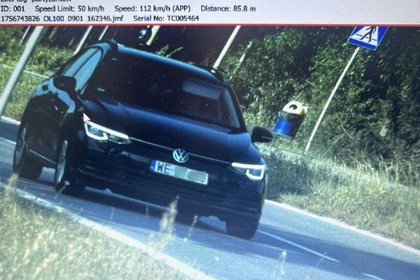 Surowe konsekwencje zbyt szybkiej jazdy