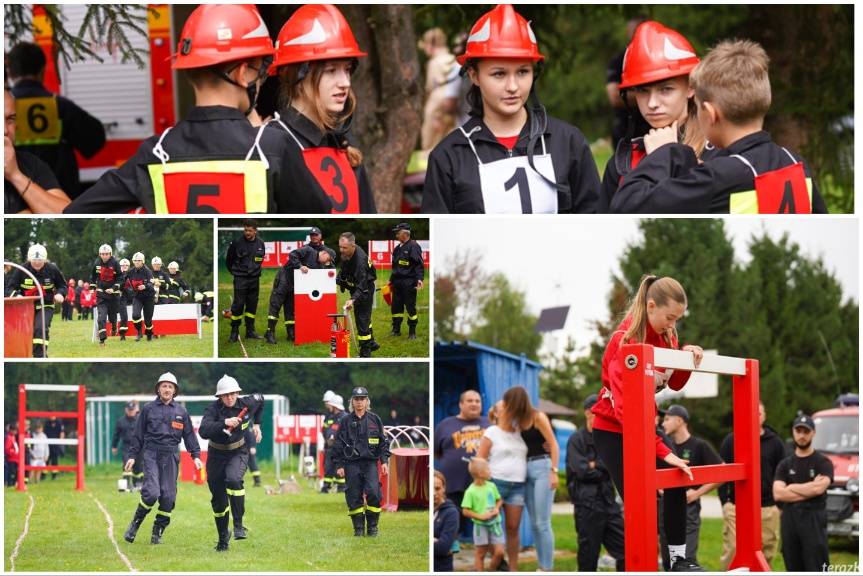 Strażacy z Gminy Jedlicze zmierzyli się w zawodach sportowo-pożarniczych