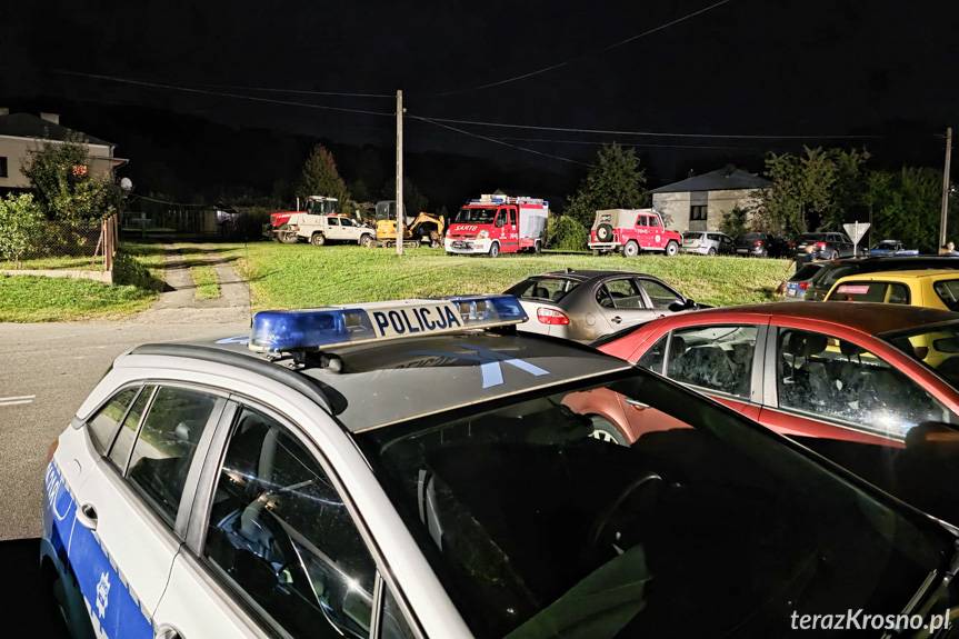 Poszukiwania mężczyzny w Łączkach Jagiellońskich