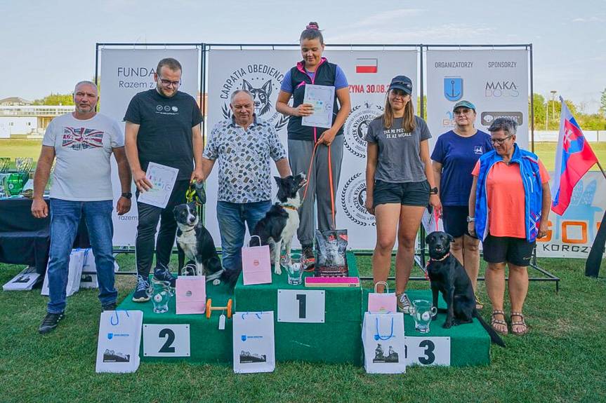 Border Collie i Owczarki Australijskie rywalizowały w Korczynie