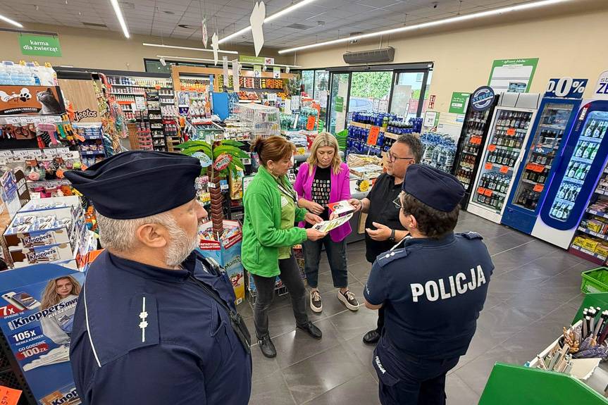 Policja i Komisja skontrolowały sprzedaż alkoholu w gminie Miejsce Piastowe