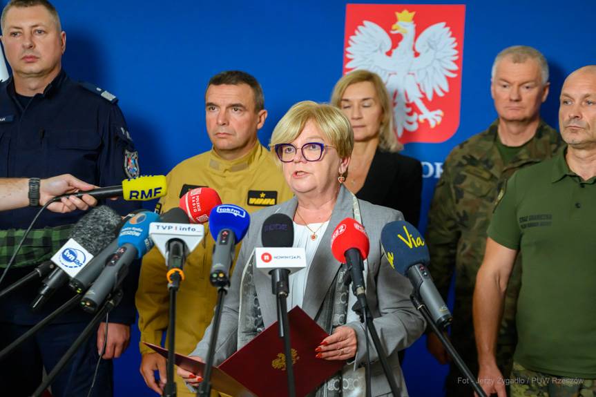 Apel do mieszkańców Podkarpacia: należy zachować spokój i ostrożność