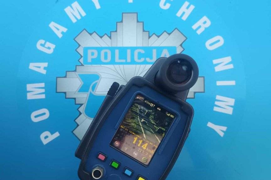 71-latek pędził peugeotem 114 km/h w terenie zabudowanym