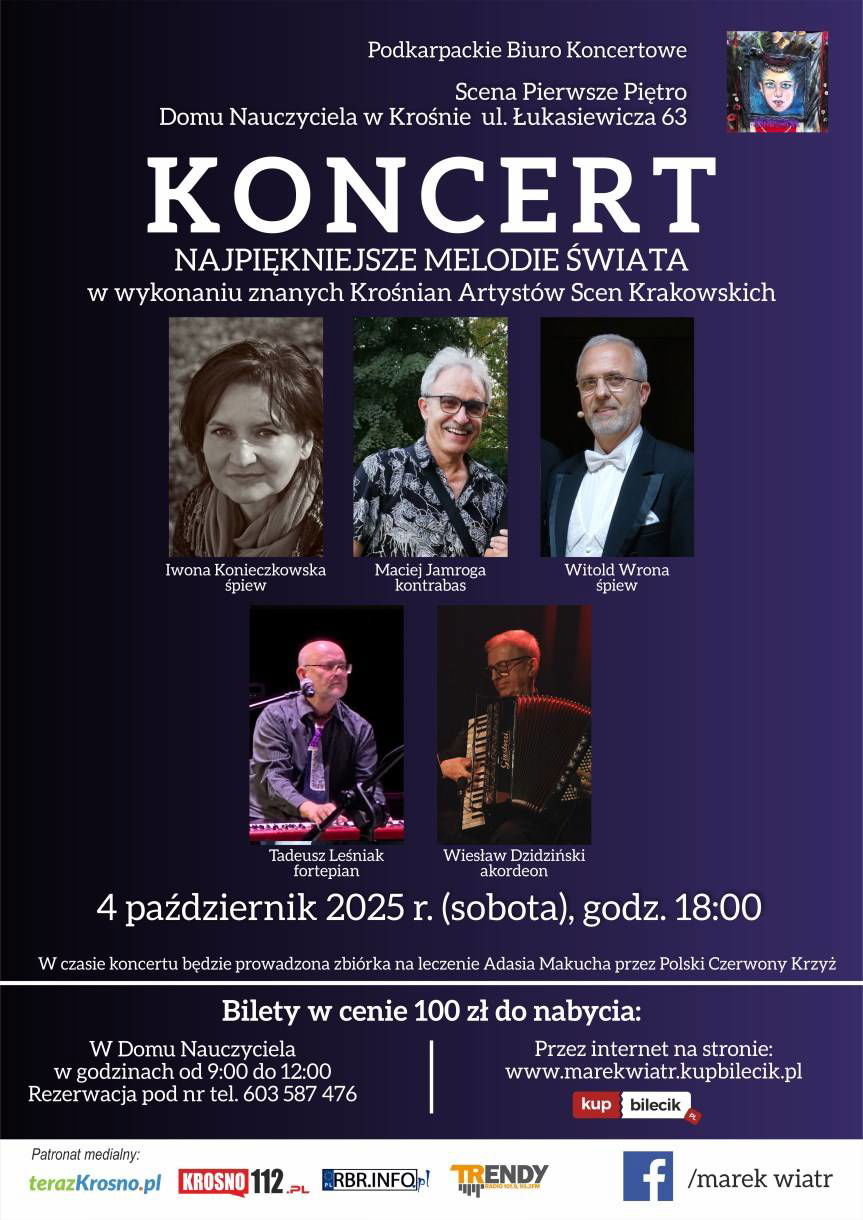 Najpiękniejsze melodie świata. Wyjątkowy koncert w Krośnie