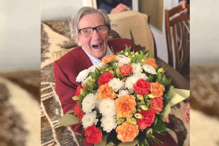 Setne urodziny Pani Marii Knap z Lubatówki