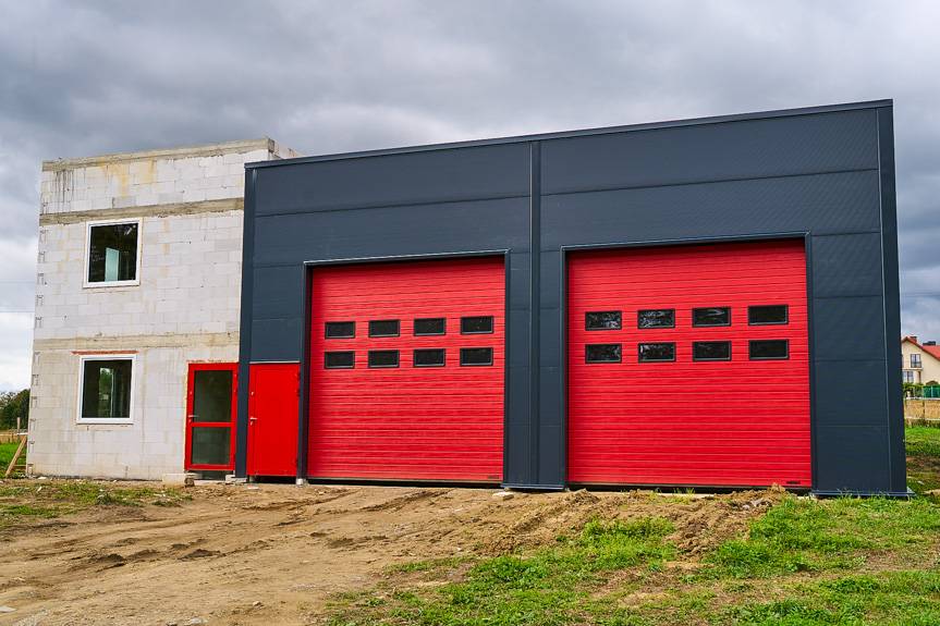 Pierwszy etap budowy remizy OSP w Potoku zakończony