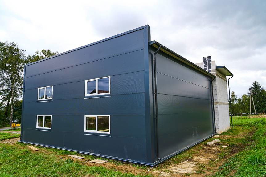 Pierwszy etap budowy remizy OSP w Potoku zakończony