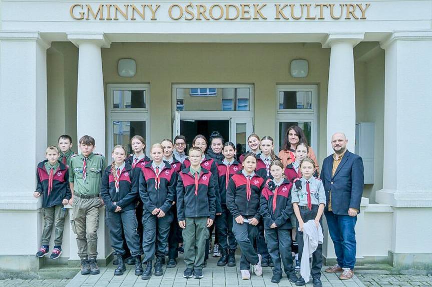 Harcerze przygotowali interaktywną lekcję historii Korczyny