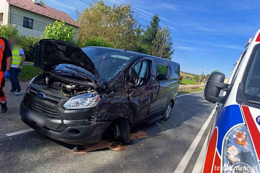 Wypadek w Wojaszówce