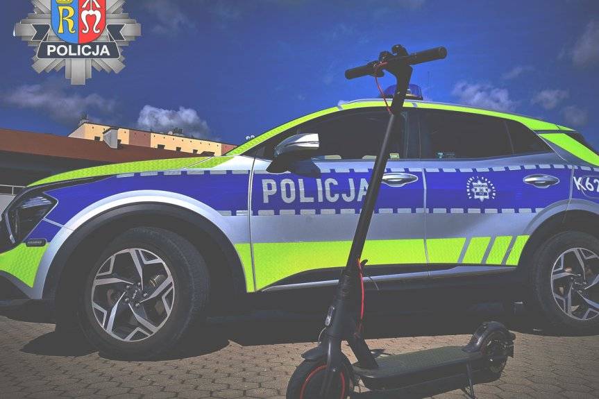 Podsumowanie policyjnych działań "Hulajnoga"