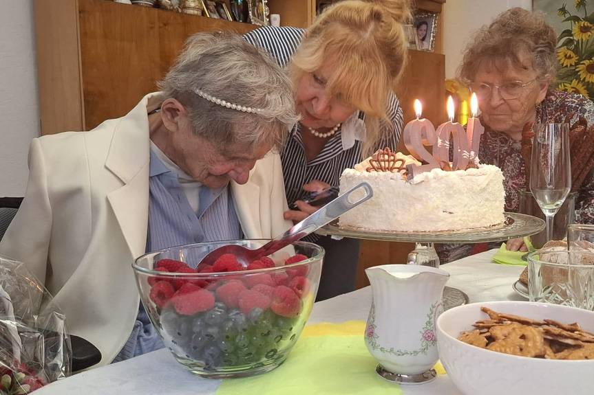 Dwie mieszkanki Iwonicza obchodziły 102. urodziny