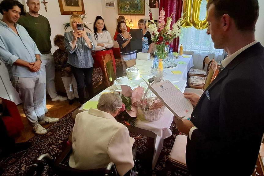 Dwie mieszkanki Iwonicza obchodziły 102. urodziny