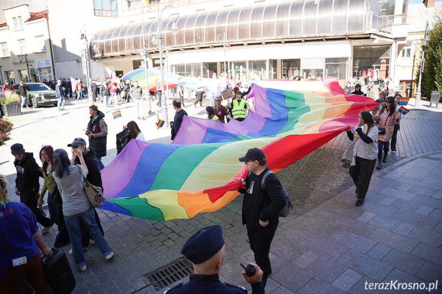 III Marsz Równości w Krośnie [ZDJĘCIA]