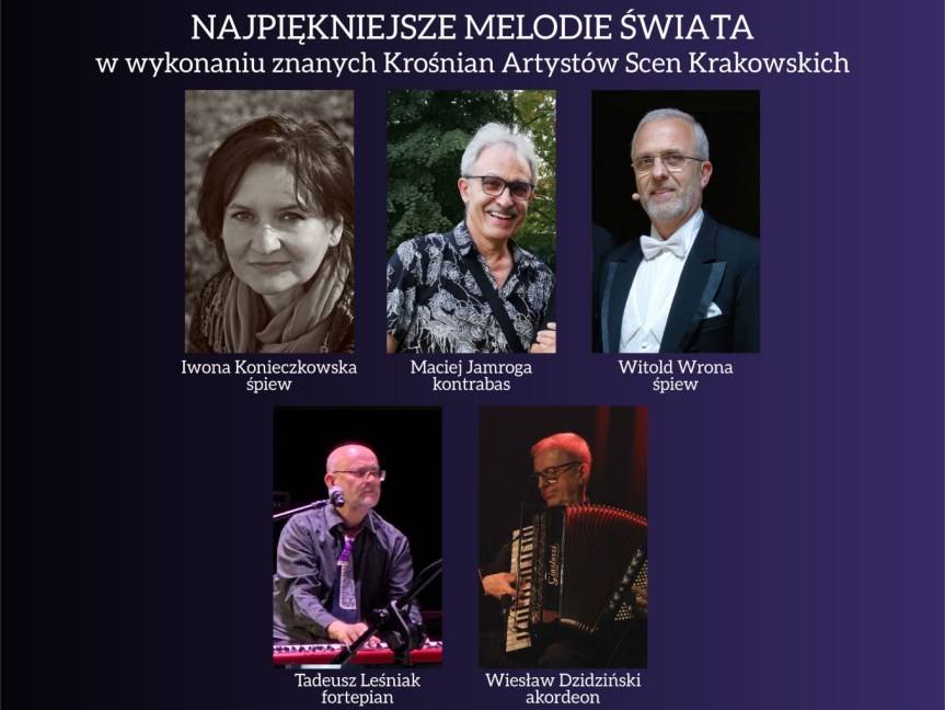 Koncert "Najpiękniejsze melodie świata" w Krośnie [KONKURS]