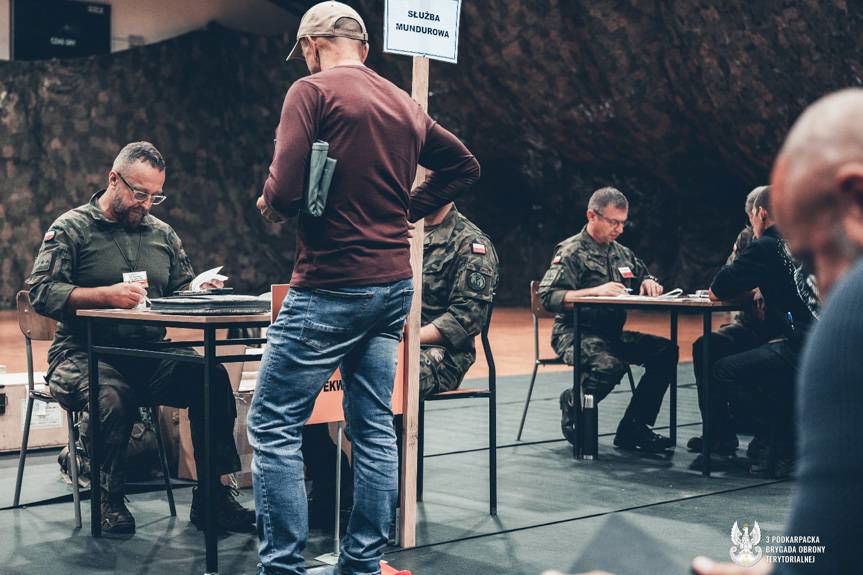 Szkolenie żołnierzy pasywnej rezerwy w 3 PBOT
