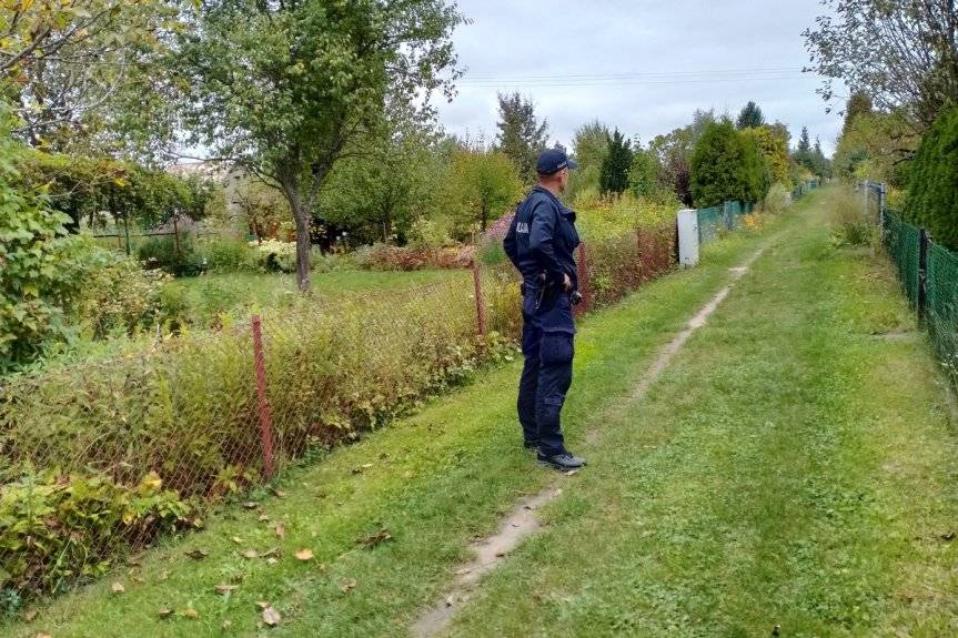 Dzielnicowi patrolują ogrody działkowe