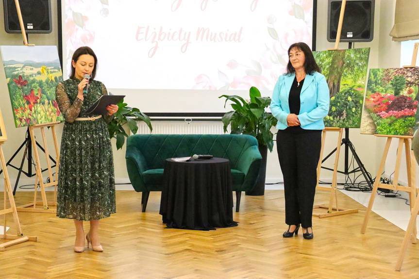 Finisaż malarstwa Elżbiety Musiał w Targowiskach