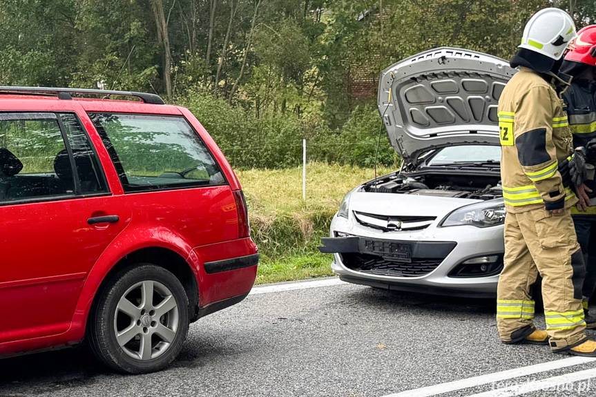 Poranny wypadek w powiecie jasielskim