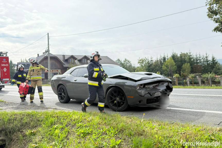 Wypadek w Iwoniczu na Floriańskiej