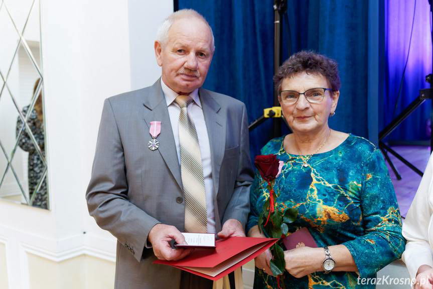 Złote Gody w Łężanach. Święto miłości i wytrwałości [ZDJĘCIA]