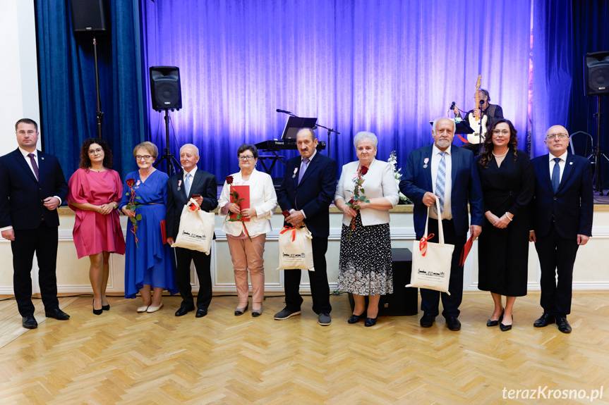 Złote Gody w Łężanach. Święto miłości i wytrwałości [ZDJĘCIA]