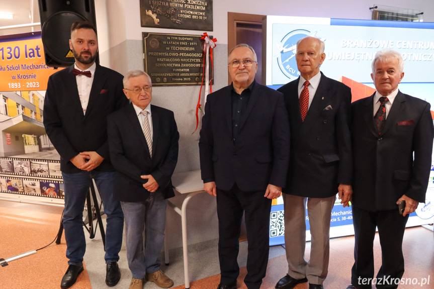Wyjątkowe spotkanie pokoleń w Zespole Szkół Mechanicznych w Krośnie [ZDJĘCIA]