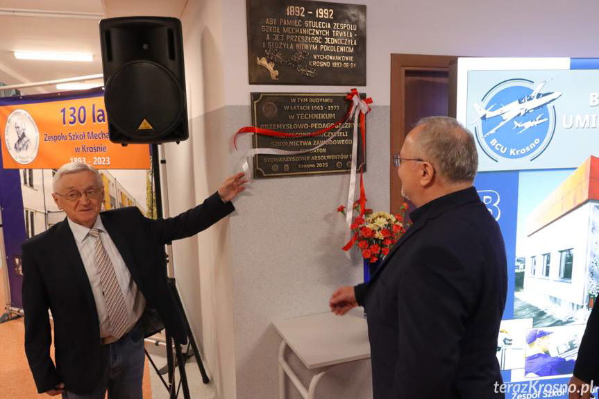 Wyjątkowe spotkanie pokoleń w Zespole Szkół Mechanicznych w Krośnie [ZDJĘCIA]