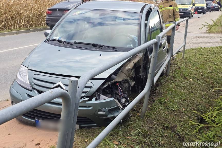 Kolizja na Korczyńskiej. Policja wyjaśnia okoliczności zdarzenia