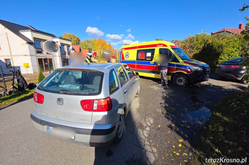 Potrącenie chłopca na hulajnodze
