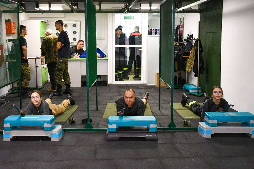 Strażacy z Gminy Rymanów rywalizowali na strzelnicy