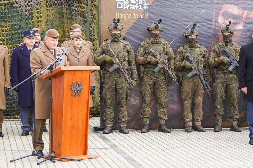 Uroczysta przysięga żołnierzy 3 Podkarpackiej Brygady WOT w Jedliczu [ZDJĘCIA]