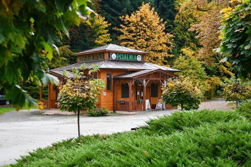 Rymanów-Zdrój w jesiennych barwach